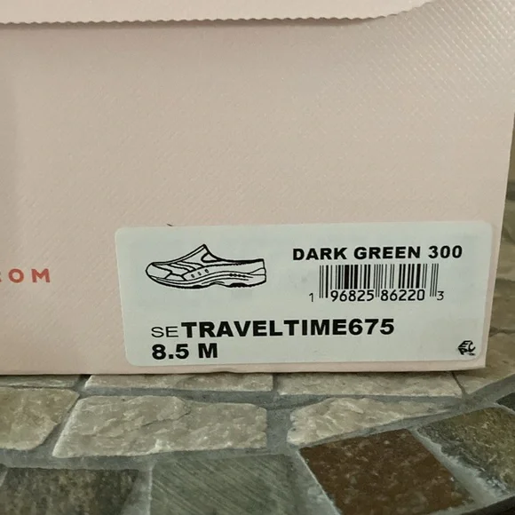 Easy Spirit Dark Green TravelTime Slip-Ons - Picture 7 of 8